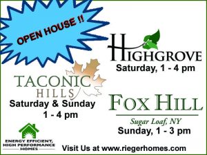 Rieger Homes, new homes, hudson valley new homes